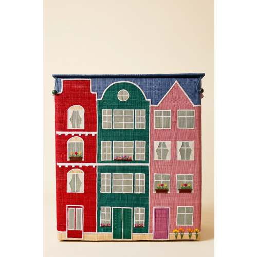 Coffre de rangement raphia – Maison Amsterdam