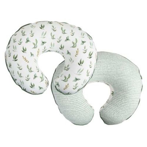 Boppy Organic Nursing Pillow - Green Little Leaves