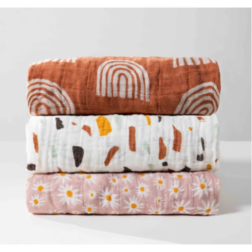 Babyletto Mini Crib Sheet in GOTS Certified Organic Muslin Cotton