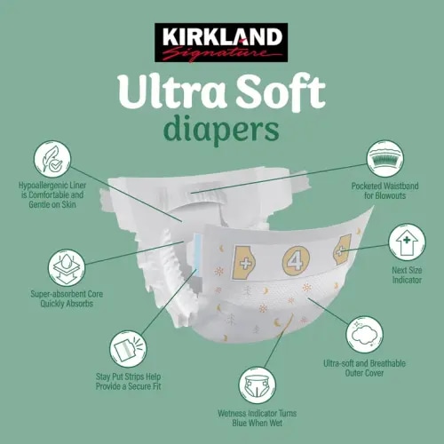 Kirkland Signature Diaper Size 3
