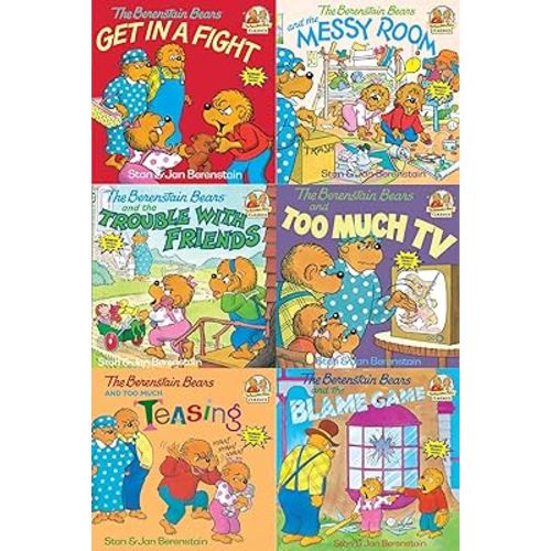 Berenstain Bears Set: Trouble with Friends / Berenstain Bears Too Much TV / Berenstain Bears and the
