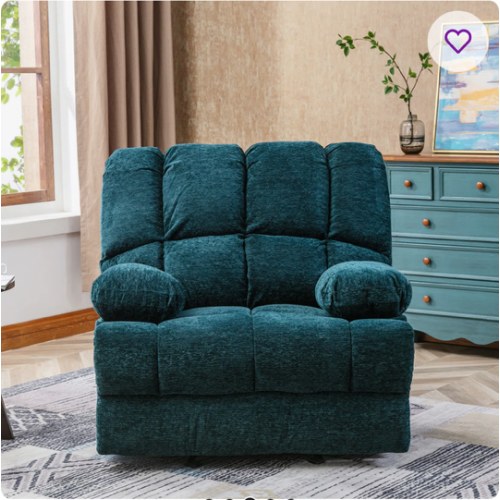 Latitude Run® Batholo Manual Glider Upholstered Recliner & Reviews | Wayfair