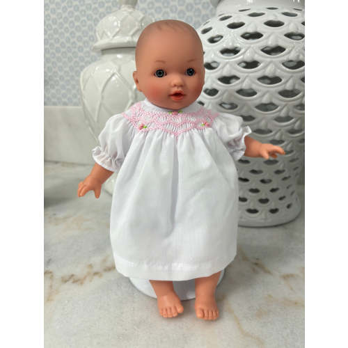 PREORDER - Rosalina White Dress 10" Abbey Doll (Doll, Dress, and Embroidery)