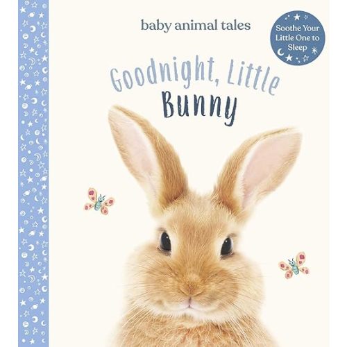 Goodnight, Little Bunny: A Board Book (Baby Animal Tales) Hardcover – Picture Book, February 9, 2021