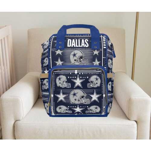Dallas Cowboys,Dallas,Boy diaper bag,Custom diaper bag,Cowboy Baby shower,Football,Football Mama,New mom Gifts,Hospital Bag,Toddler Backpack