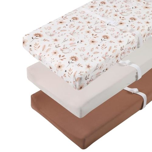 Changing Pad Cover Set 3 Pack Jersey Knit Ultra Soft