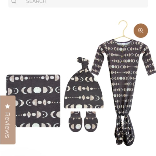 Neil Newborn Hat Bundle (Gown)