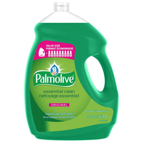 Palmolive Essential Clean Liquid Dish Soap, Original Scent - 4.27 L, Palmolive Essential Clean Liquid Dish Soap - Walmart.ca