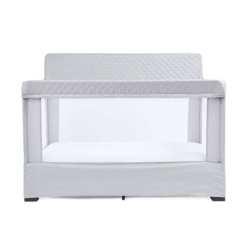 Lunaire Full Size Mesh Crib and Playard - Pebble Grey