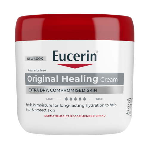 Eucerin Original Healing Cream 16 oz Jar for Very Dry Sensitive Skin