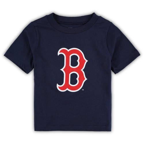 Infant Boston Red Sox Navy Team Crew Primary Logo T-Shirt