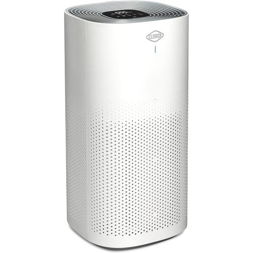 Clorox Air Purifiers for Home, True HEPA Filter, XL Rooms up to 2,220 sq ft, Removes 99.9% of Mold, Viruses, Wildfire Smoke, Allergens, Pet Allergies, Dust, AUTO Mode, UV-C Lightbulb, Whisper Quiet