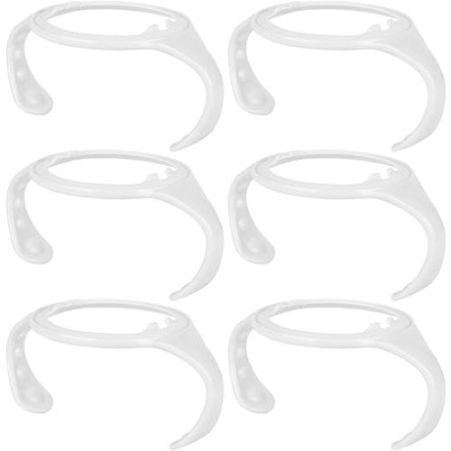 6 Pack Baby Bottle Handles for Tommee Tippee Baby Bottles, Easy Grip Bottle Holder for Newborn