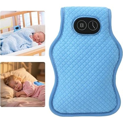 Baby Vibrating Sleep Soother, Portable Vibrating Pad with 3 Adjustable Modes & 90 Min Timer, Gentle Soothing Vibration Aid for Newborns, Crib Vibrating Soother Use for Home Travel Bassinet Strollers