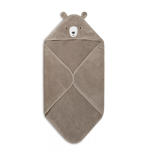 Micro Cotton Bear Hooded Bath Towel - Baby