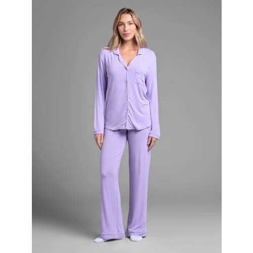 Luna Lounge Long Sleeve Pajama Set | Cozy Matching PJ Set | Comfrt