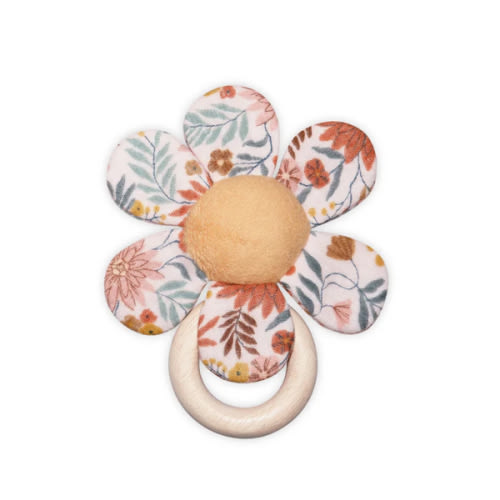 Flower Teething Ring - Zinnia Bloom