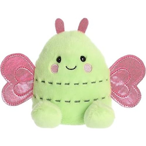 Aurora® Adorable Palm Pals™ Zephyr Butterfly™ Stuffed Animal - Fun Collectible Plush for Kids and Adult Collectors - Perfect for Decorating Rooms and Birthday Gifts - Green 6.5 Inches