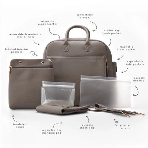 The Ayla Diaper Bag