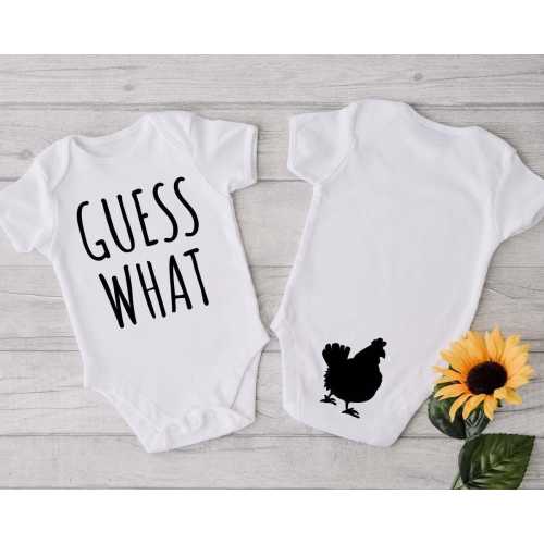 Cute Chicken Baby Onesie®, Baby Gift, Funny Baby Clothes, Baby Shower Gift, Animal Baby Bodysuit, Baby Girl Onesie®, Funny Chicken Butt