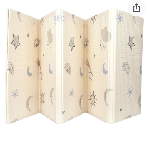 Reversible Floor Mat | Rainbows & Sky