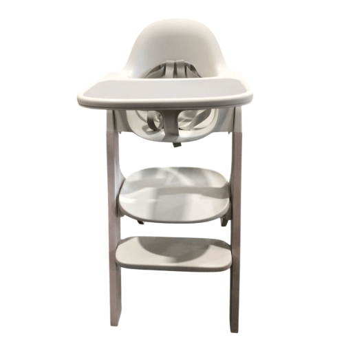 Mockingbird High Chair, 2.0, Cloud Beech, White