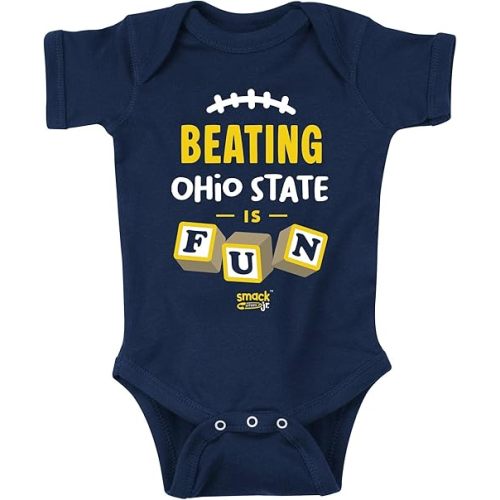 Beating Ohio is Fun Baby Apparel for Michigan College Fans (NB-7T)