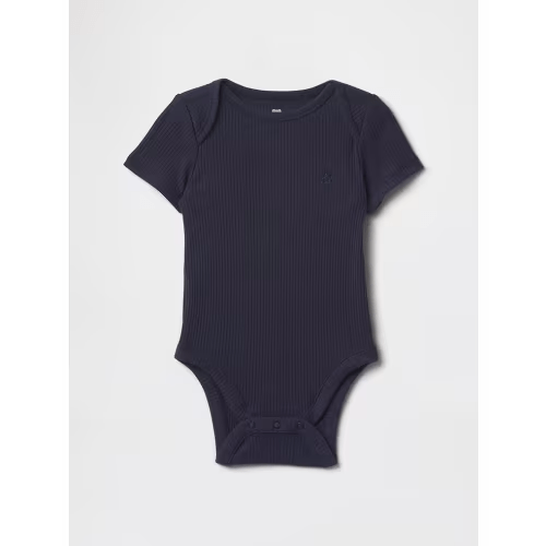 Baby First Favorites Bodysuit
Color: Dark night blue 
Size: 3-6 or 6-12