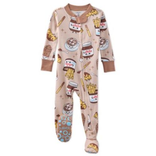 Baby Boys' and Girls' Cruz Cotton Snug-Fit Footed Pajamas