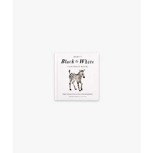 Hardcover Book, Black and White