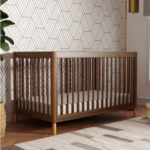 Gelato 4-in-1 Convertible Crib to Toddler Bed | Babyletto 4-in-1 Convertible Crib with Toddler Bed Conversion Kit