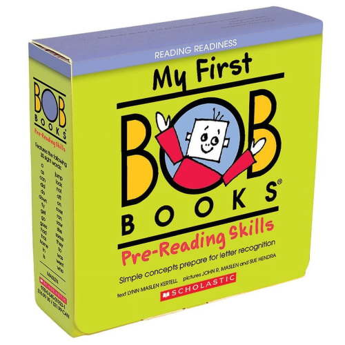 Bob Books My First Bob Books - Pre-Reading Skills Box Set Phonics, Ages 3 and Up, Pre-K (Reading Readiness), (Paperback)