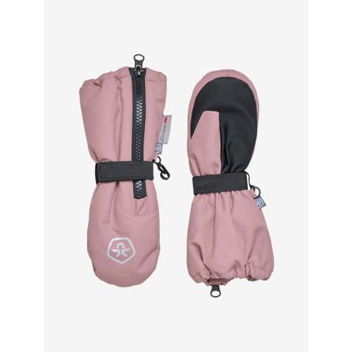 Waterproof Winter Mittens with Zipper: Burlwood