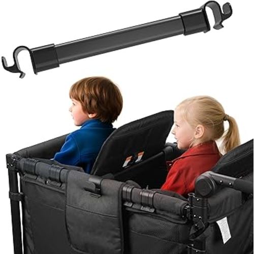 Forward-Facing Stroller Wagon Support Bar, Compatible with WONDERFOLD W2 Elite Wagon (2 Seater), Stroller Wagon Accessory for WONDERFOLD W2 Veer Wagon, Support Bar for Kids Removable & Easy to Install