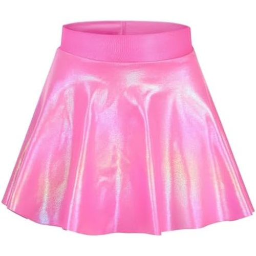 Gnainach Girls Skorts High Waist Athletic Skirts with Shorts Stretchy Activewear for Teens Kids Performance Tennis