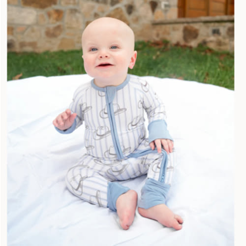 Western Blues Striped - Bamboo Sleeper – KenzKustomz