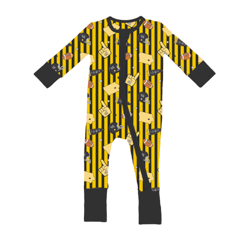 Game Day In Iowa Convertible Footies- PREORDER