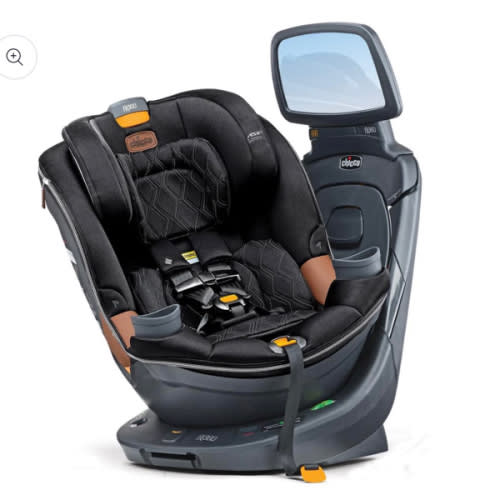 Chicco Fit360 Zip ClearTex Rotating Convertible Car Seat - Jet