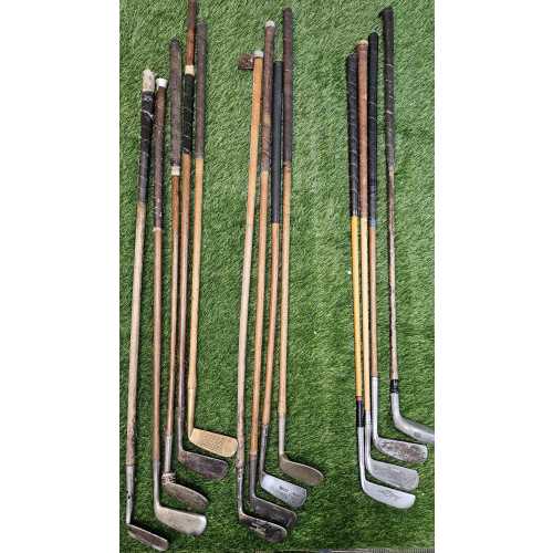 Vintage Golf Clubs - Great for mancave decor