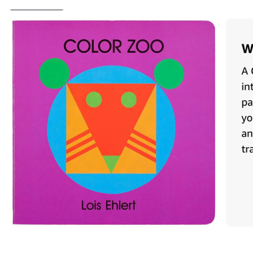 Color Zoo: A Caldecott Honor Award Winner – The Visually Exciting Picture Book About Animals and Shapes for Kids (Ages 4-8)