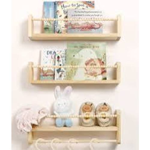 hanging bookshelf nursery - Google Search