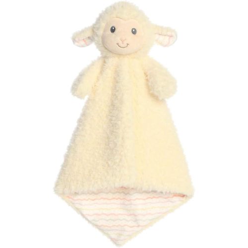 Aurora® Snuggly Cuddlers Luvster™ Lovelee Lamb™ Baby Stuffed Animal - A Perfect Cuddle Companion for Naps and Bedtime - for Parents, Caregivers, and Baby Showers - White 16 Inches