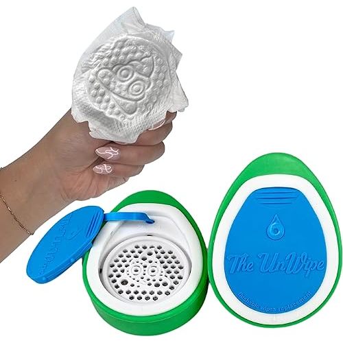 Instead of Flushable Wipes, Add Incredible Texture to Any Toilet Paper Anywhere, Clean Better, Flush Safely