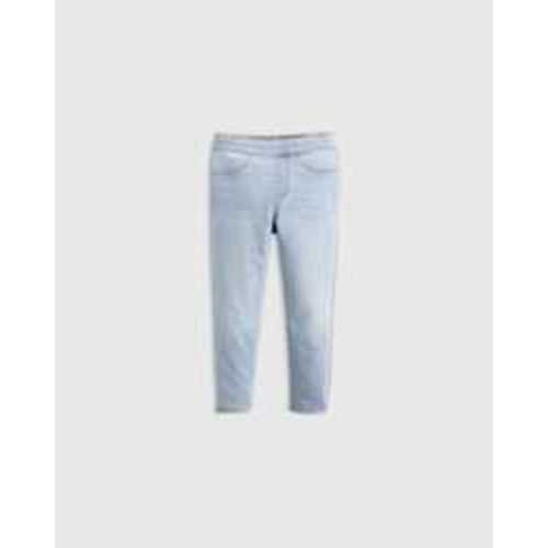 Girls EcoStretch Pull On Jeggings in Light Wash