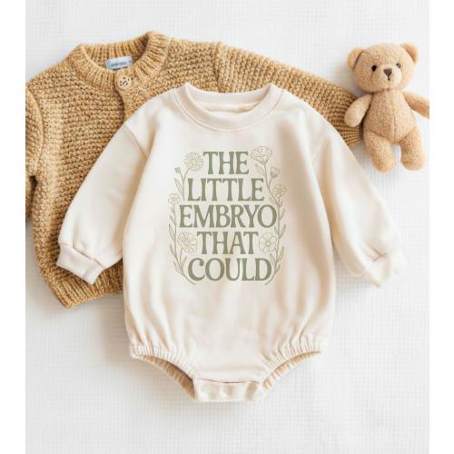 Ivf Baby Onesie, The Little Embryo That Could, Ivf Pregnancy Announcement Gift, Worth Every Shot Newborn Outfit, Embryo Onesie