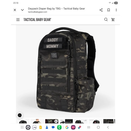 Daypack Diaper Bag by TBG – Tactical Baby Gear