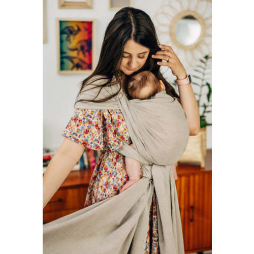 Long Woven Wrap, Peanut Butter | Mama & Roo's