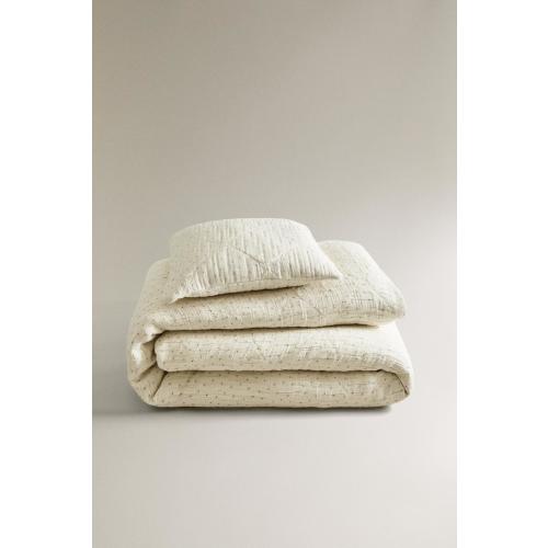 KIDS' FLORAL CHIFFON BEDSPREAD - Green | ZARA United States