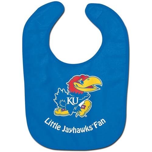 WinCraft NCAA University of Kansas WCRA1996614 All Pro Baby Bib Small