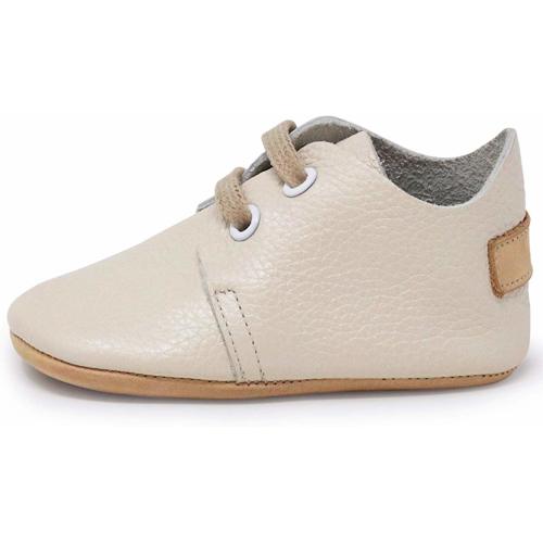Ella Bonna Oxford Baby Boy Shoes, Rubber and Soft Sole, Leather Baby Shoes, Toddler Girl Baby Walking Shoes, Newborn Infant Mini Kids Crib Baby Moccasins